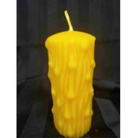 Lumpy Bumpy Candle - Pure Beeswax
